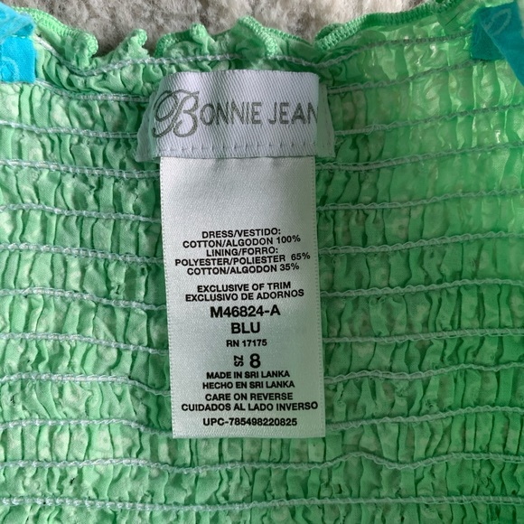 ‼️SOLD‼️Bright coloured eyelet sundress. - Picture 4 of 4